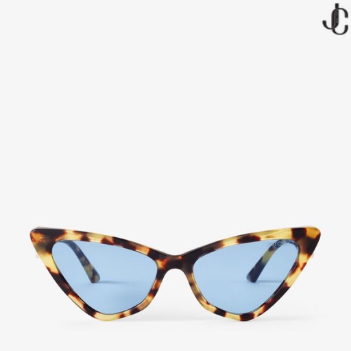 Sol Yellow Havana Cat Eye Sunglasses