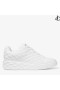Diamond Maxi M White Diamond Quilted Leather Trainers