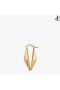 Gold-Finish Diamond Chain Earrings Diamond Jewellery Collection