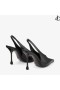 Isa 95 Black Leather Pumps