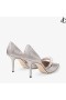 Aurelie 85 Macaron Glitter Pearl Pumps