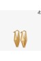 Gold-Finish Diamond Chain Earrings Diamond Jewellery Collection