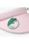 Jimmy Choo / Malbon 2.0 Visor Malbon Pink Embroidered Visor