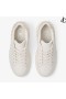 Diamond Maxi/F II Latte Embossed Leather Trainer