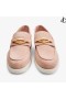 Maddie Diamond Macaron Suede Loafers