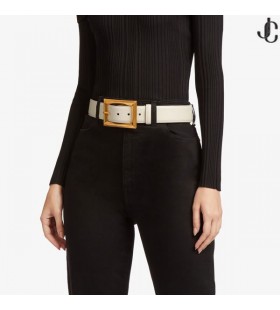 ARLIE Latte Calf Leather Belt New Collection