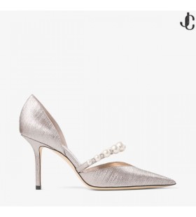 Aurelie 85 Macaron Glitter Pearl Pumps