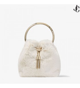 Bon Bon Latte Faux Fur Mini Bag