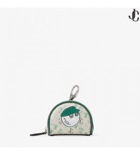 Jimmy Choo / Malbon 2.0 Bolsa De Charme Monograma Bordado De Lona Bolsa De Charme