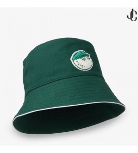 Jimmy Choo / Malbon 2.0 Vödör Kalap Malbon Zöld Hímzett Pamut Vödör Kalap