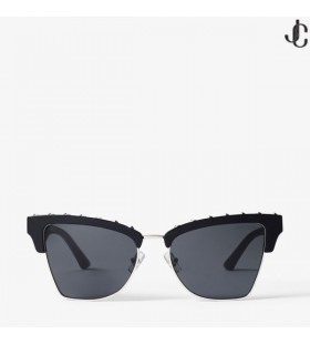 Maxime Fekete Pillangó Keret Napszemüveget, Szegecsekkel