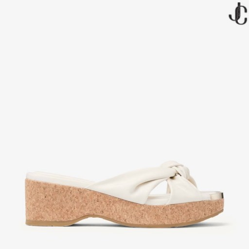 Ascaill Ding Brioscaí Nappa Leathar Wedge Miúileanna