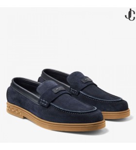 JOSH TIOMÁNAÍ Navy Droim ar ais Suede Tiománaí Bróga Bailiúchán Fhómhair