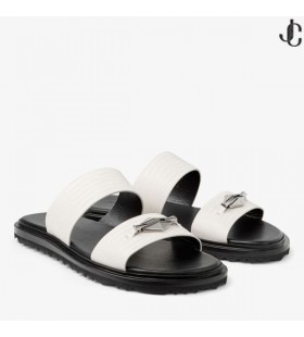 Raiden Sandal/M Latte Laghairt Clóbhuailte Leathar Sandals
