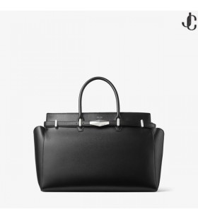 Diamond Belted Barr Láimhseáil/M Black Leathar Barr Láimhsiú Mála