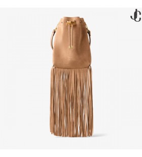 Bon Bon Buicéad Thuaidh-Theas Mion Taifí Suede Mini Mála le Fringe Suede Tassels