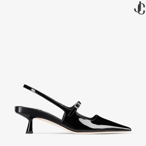 DIDI 45 vernice Nera a Punta Pompe Collezione Autunno