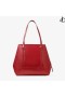 Diamante Rosso Rubino Pelle Di Vitello Tote Bag