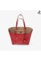 Diamante Rosso Rubino Pelle Di Vitello Tote Bag