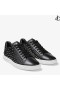 DIAMOND LIGHT/M Nero Nappa Basso-Top Trainers con Borchie Collezione Autunno