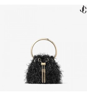 Micro Bon Bon Nero Tinsel Mini Bag