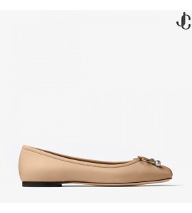 Elme Piatto Biscotto Paio Di Ballerine In Nappa Nuova Collezione