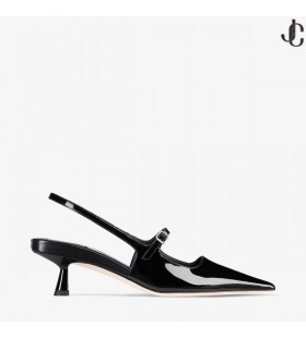 DIDI 45 vernice Nera a Punta Pompe Collezione Autunno