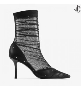 Lotta AB 85 Tulle Nero Ankle Boots