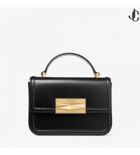 DIAMANTE TOPHANDLE Scatola Nera in Pelle di Vitello Top Handle Bag Collezione Autunno