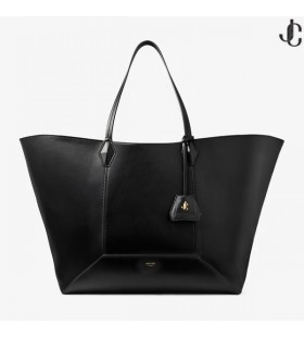 Diamante Nero In Pelle Di Vitello Tote Bag