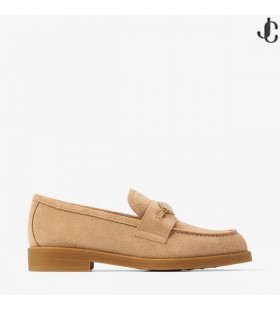 Maddieダイヤモンドビスケットのスエードのローファー