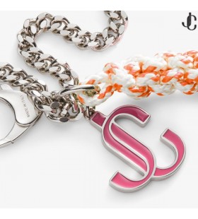 オレンジ&キャンディ-ピンク編のロープバッグチャーム