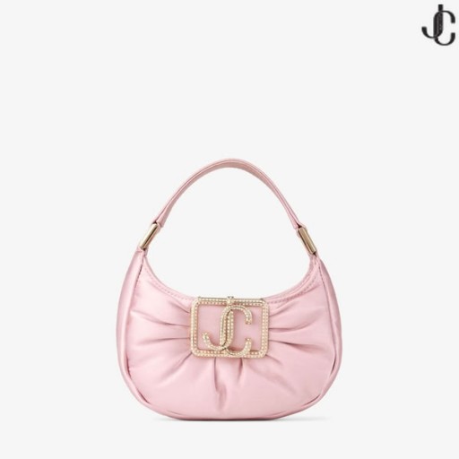 Edie Hobo Mini Rose Sateng Mini Veske