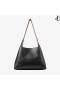 Diamant Hobo/M Sort Skulderveske I Skinn