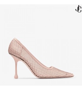 Ixia 95Macaron/Crystal Crystal Mesh Pumper