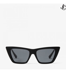 Haley Black Cat Eye Solbriller