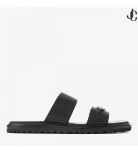 Raiden Sandal/M Svart Okse Nappa Skinn Sandaler