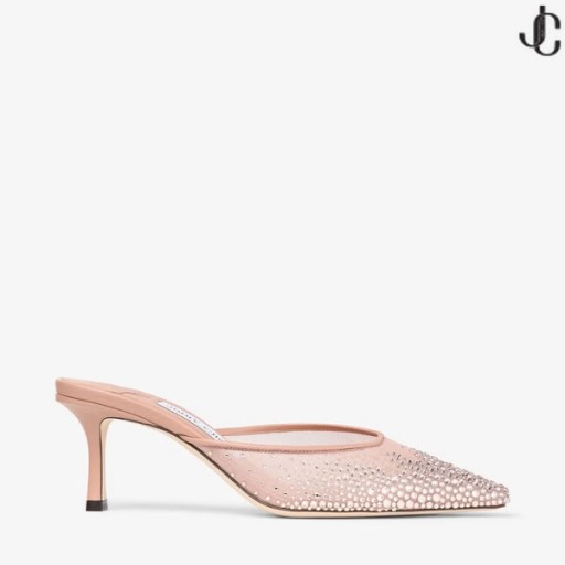 Japonki Vivi 65 z Różowego Kryształu siatki