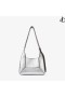Diamentowa torba Hobo/S Silver Vintage Z Metalizowanej Skóry Przez ramię
