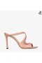 Baletowe Różowe Мюли Z lakierowanej skóry ANISE 95 Wiosenna kolekcja 2022 roku