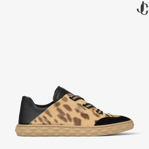 Lumina De Diamant Flex/F Natural Leopard Print Ponei Din Piele De Formatori