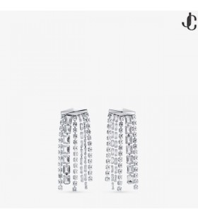 Zandra Cercei Argint Finisaj De Cristal Cercei