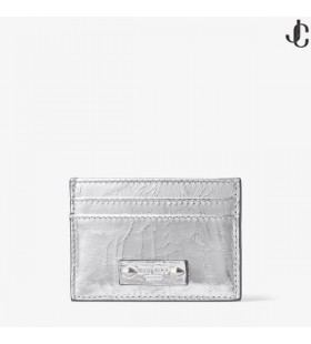 Umika Argint Metalic Vintage Din Piele Cartelei