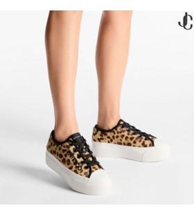 Palma Maxi/F Natural Leopard Print Ponei Platforma De Formatori