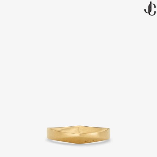 DIAMOND SIGNET RING Zlato-Dokončiť Signet Ring Nová Kolekcia