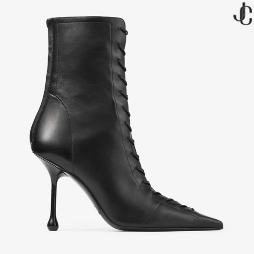 Scarlett Členok Boot 95 Black Nappa Koža Topánky