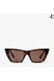 Haley Brown Havana Cat Eye Sunglasses