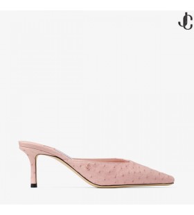 Vivi 65 Rose Pštrosie Kožené Tkaných