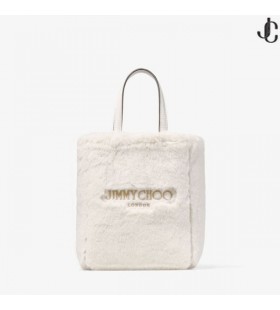 Lenny N/S S Latte Umelú Kožušinu Tote Bag