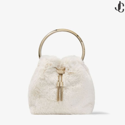 Bon Bon Latte Faux Fur Mini Bag